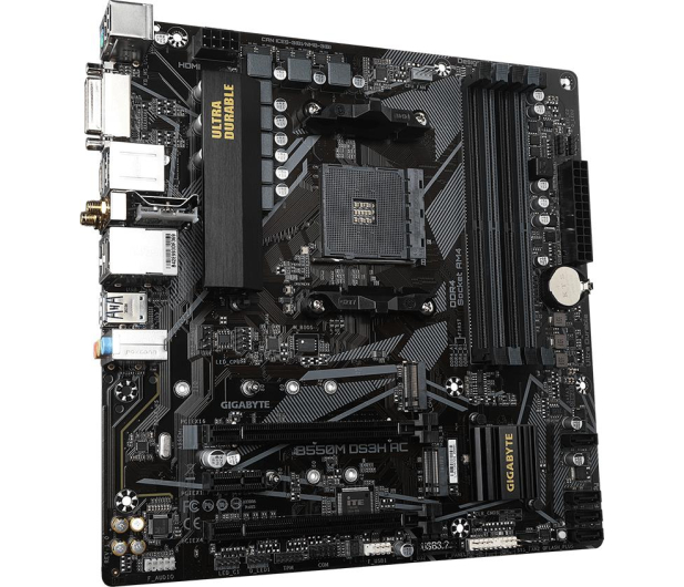 GIGABYTE Płyta główna Gigabyte B550M DS3H AC - 1115615 - zdjęcie 2